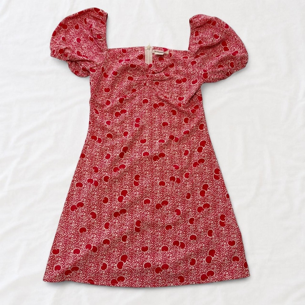 Glamorous cherry babydoll mini dress size XS